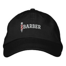 Barberare broderad hatt