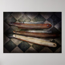 Barberare - rakkniven posters