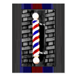 BarberarePole vykort