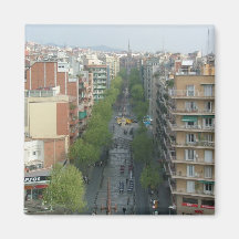 Barcelona Magnet För Kylskåp