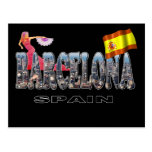 Barcelona Spanien Vykort
