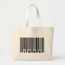 barcode 1966 tote bags