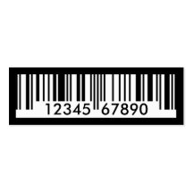 barcode visit kort