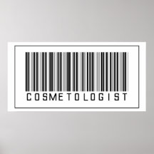 BarcodeCosmetologist Affisch