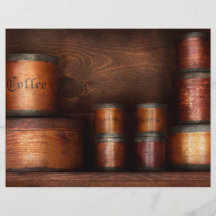 Barista - Coffee - Coffee and spice Personalized Flyer