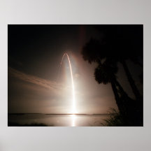 Barkass av rymdfärjan Atlantis (STS-104) Affisch