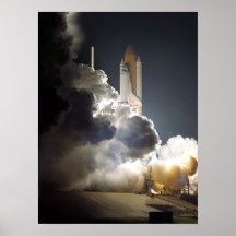 Barkass av rymdfärjan Atlantis (STS-104) Affischer