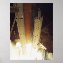 Barkass av rymdfärjan Atlantis (STS-98) Affischer