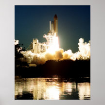 Barkass av rymdfärjan Atlantis (STS-98) Affischer
