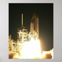 Barkass av rymdfärjan Columbia (STS-109) Affisch