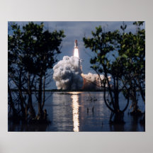 Barkass av rymdfärjan Columbia (STS-80) Affisch