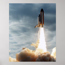 Barkass av rymdfärjan Columbia (STS-80) Affisch