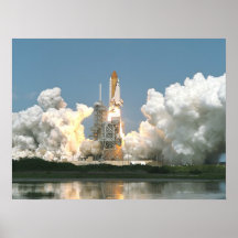Barkass av rymdfärjasträvan (STS-100) Affischer
