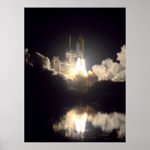 Barkass av rymdfärjasträvan (STS-97) Print