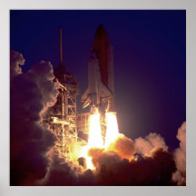 Barkass av rymdfärjaupptäckten (STS-96) Posters