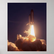 Barkass av rymdfärjaupptäckten (STS-96) Posters