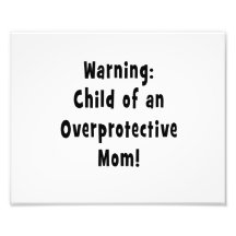 barn av den overprotective mammasvarten fotokonst