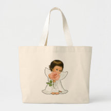 Barnängeln med steg tote bags