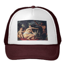Barndomen av zeusen av Jordaens Jacob Trucker Kepsar