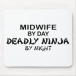 Barnmorska dödliga Ninja vid natt Musmattor
