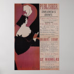 Barns bokannonsering Aubrey Beardsley Affischer