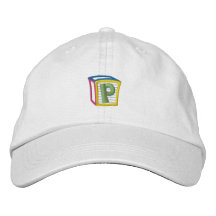 Barns kvarterPuff P Broderade Baseball Kepsar