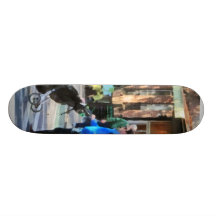 BarnvagnGreenwich för pappa driftig by Skateboard Deck