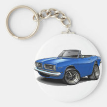 Barracudablåttcabriolet 1967-69 nyckel ring