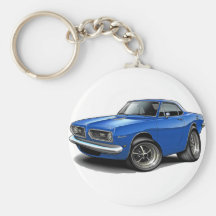 BarracudablåttCoupe 1967-69 Nyckel Ring