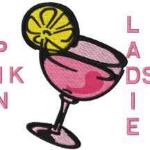 Bartenders skjorta som broderas med coctailen