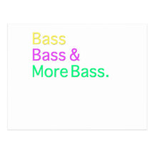 Bas- bas & mer bas- vykort