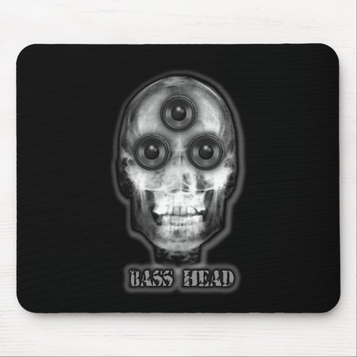 BAS- HEAD Dubstep t-skjortor Musmattor