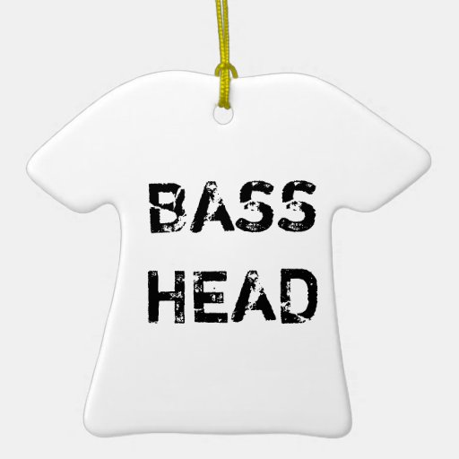 Bas- Head t-skjorta prydnad Jul Dekorationer