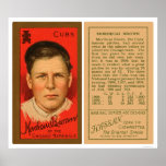 Baseball 1911 för tre ungar för finger brun print