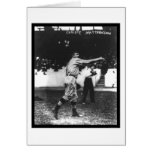 Baseball 1912 för Mathewson jättekanna Hälsnings Kort
