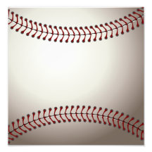 Baseball Fotografiska Tryck