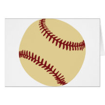 Baseball Hälsnings Kort