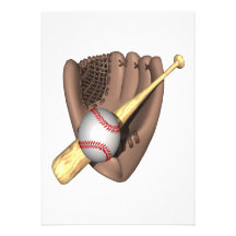 Baseball Skräddarsydda Inbjudan