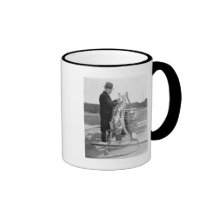 Baseball som testar, 1938 kaffe mugg