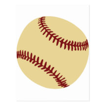 Baseball Vykort