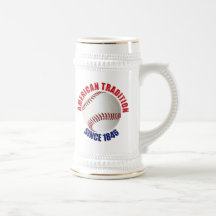 Baseballamerikantradition Kaffe Muggar