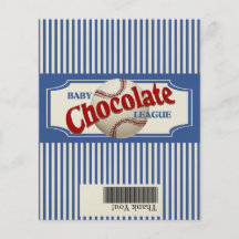 Baseballbabychoklad Flyg Blad