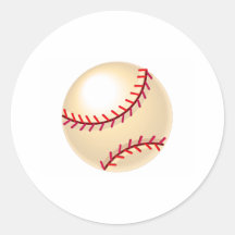 Baseballboll 2 klistermärke