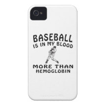 Baseballdesigner iPhone 4 Case-Mate Fodral