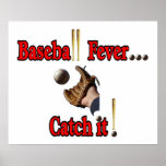 Baseballfeber…, Fånga den!  STOR affisch