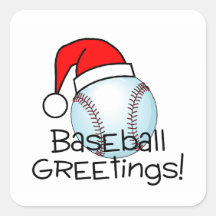 Baseballhälsningar Klistermärken