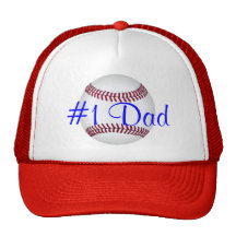 Baseballhatt för pappa #1 trucker keps