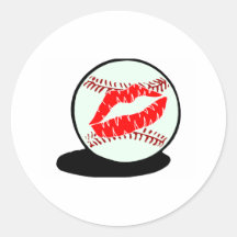 Baseballkyss Klistermärke