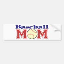 Baseballmamma Bildekaler