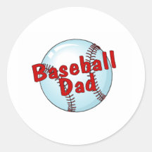 Baseballpappa Klistermärke